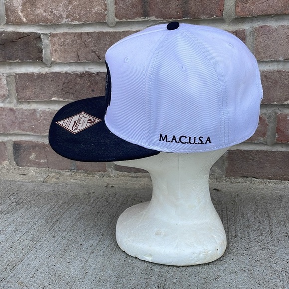 MACUSA Snapback Hat from Fantastic Beasts Harry Potter Eagle White Black - Picture 4 of 9